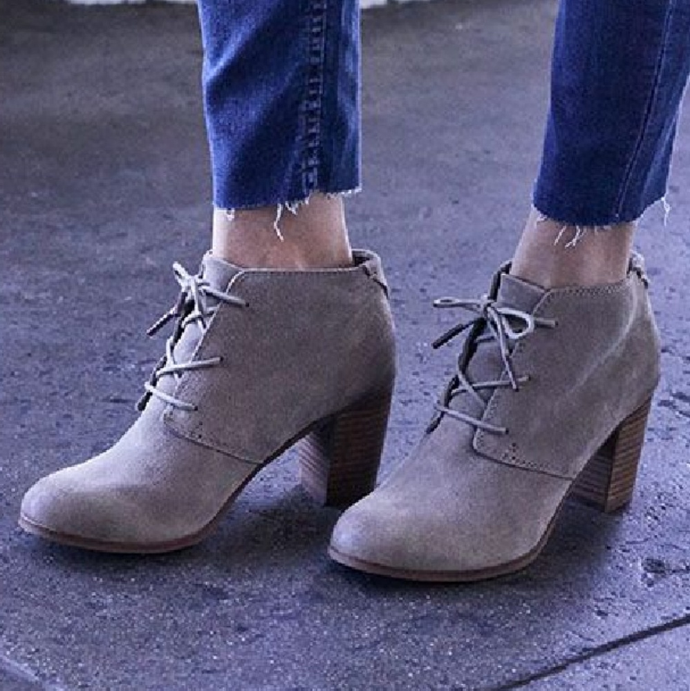 TOMS Lunata lace-up booties